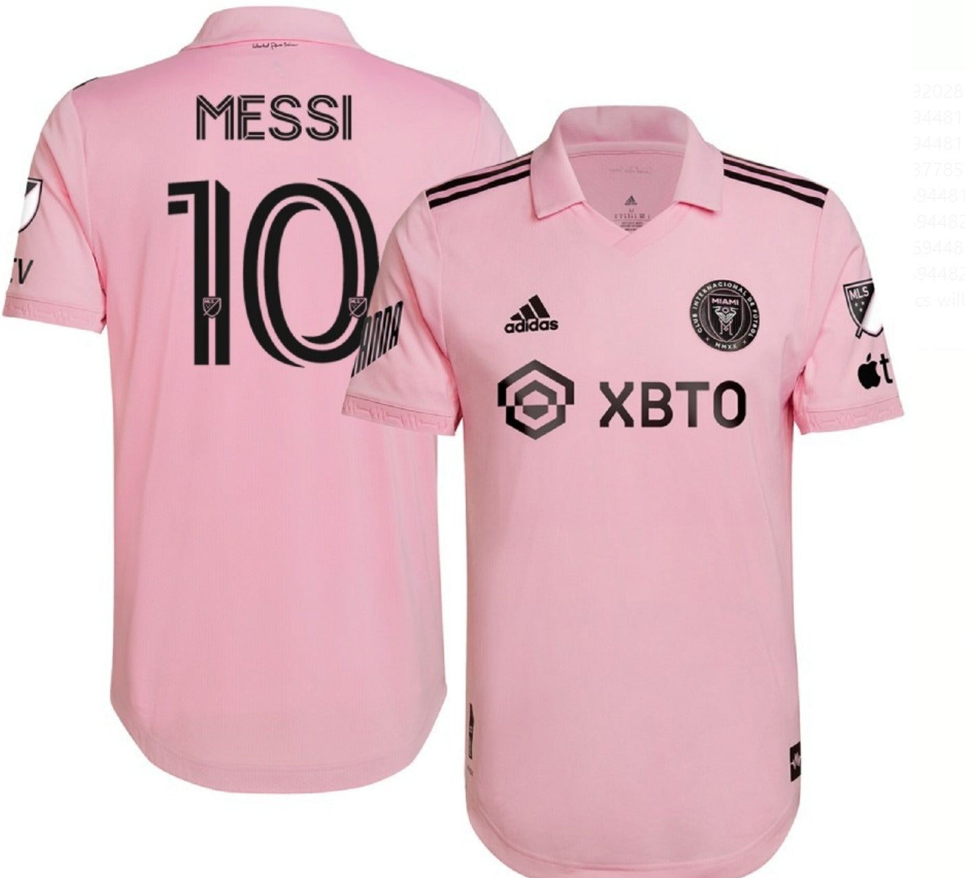Lionel Messi Inter Miami Jersey sports jersey product view 2