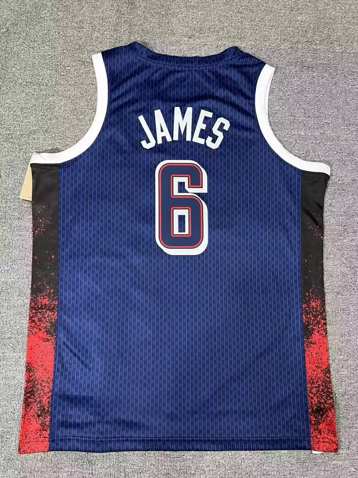 LeBron James Team USA 2024 Olympics Jersey sports jersey product view 3