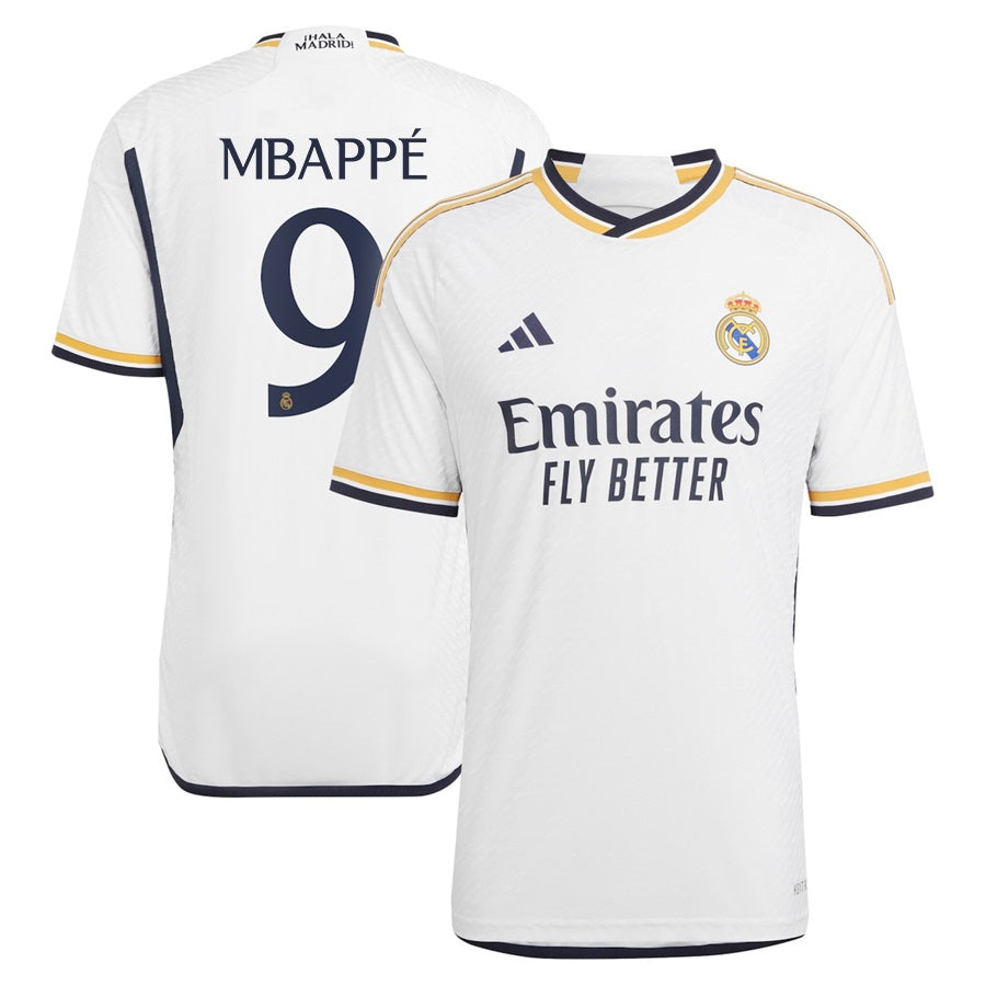 Kylian Mbappe Real Madrid Jersey sports jersey product view 1