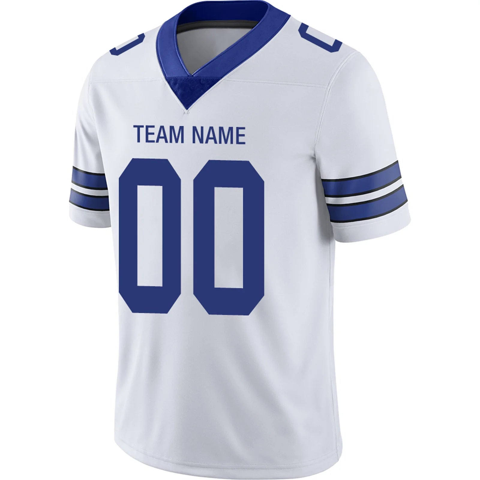 Custom D.Cowboys White Personalized Design Your Own Name and Number for Men Women Youth Jerseys football jersey product view 2