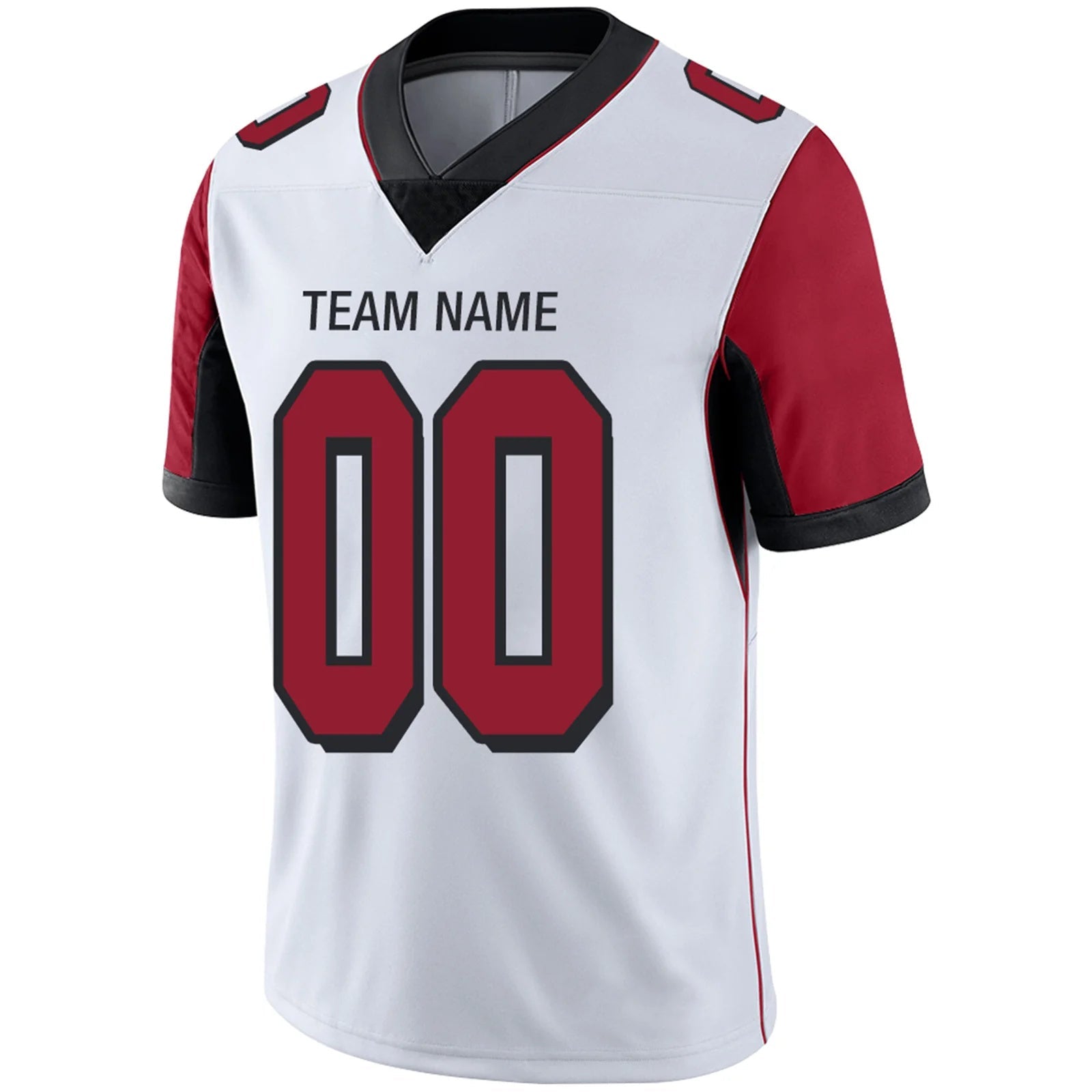 Custom A.Falcons White Personalized Design Your Own Name and Number for Men Women Youth Jerseys football jersey product view 3