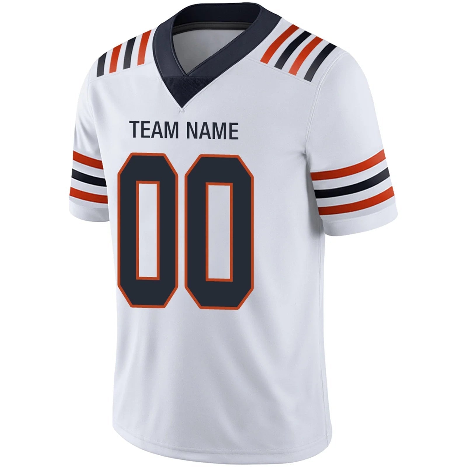 Custom C.Bears White Personalized Design Your Own Name and Number for Men Women Youth Jerseys football jersey product view 3
