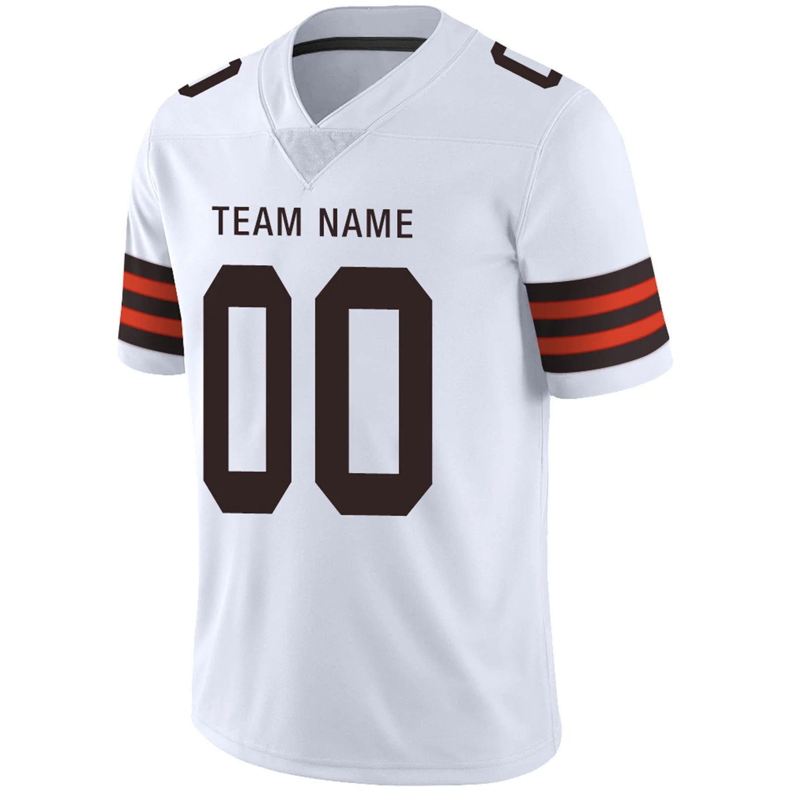 Custom C.Browns White Personalized Design Your Own Name and Number for Men Women Youth Jerseys football jersey product view 3