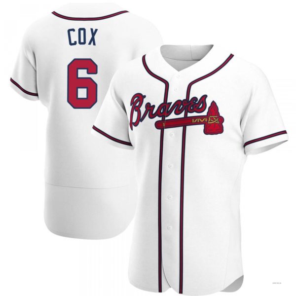 Atlanta Braves #6 Bobby Cox White Home Jersey Stitches Baseball Jerseys baseball jersey product view 1