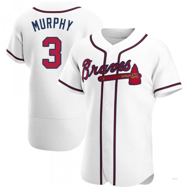 Atlanta Braves #3 Dale Murphy White Home Jersey Stitches Baseball Jerseys baseball jersey product view 1