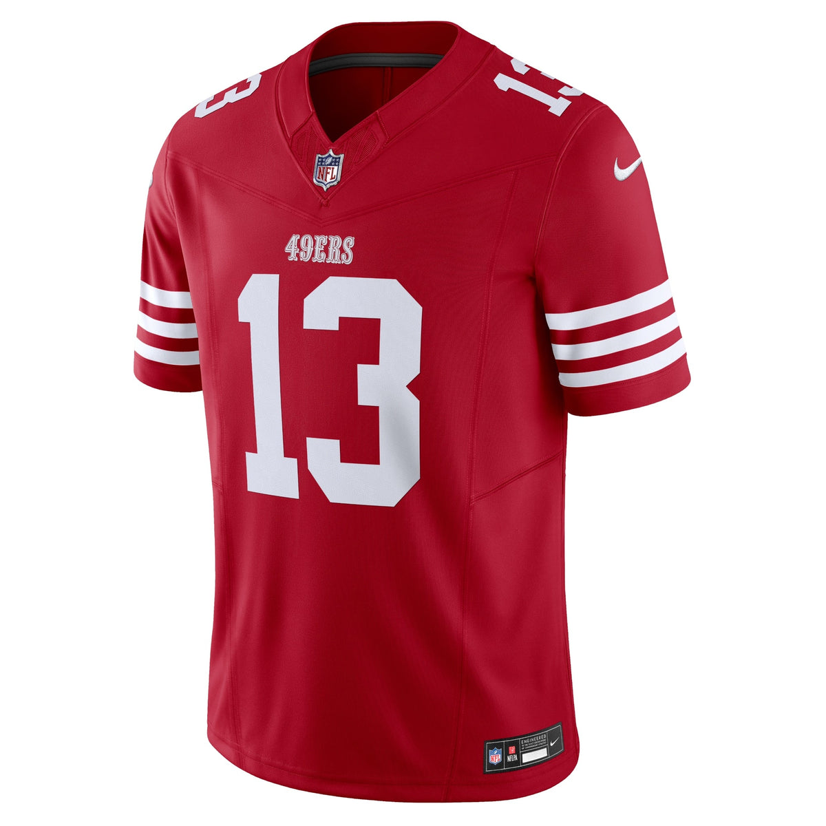 Brock Purdy San Francisco 49ers Nike Vapor F.U.S.E. Limited Jersey - Scarlet football jersey product view 2