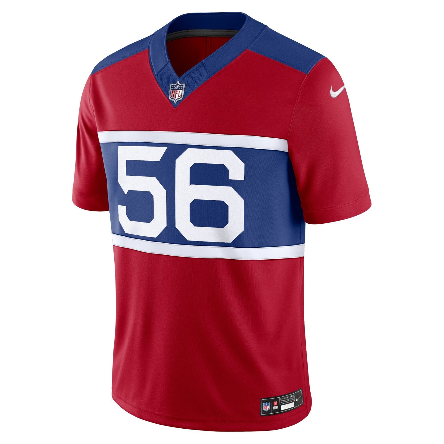 Lawrence Taylor New York Giants Nike Alternate Vapor F.U.S.E. Retired Limited Jersey - Century Red football jersey product view 2