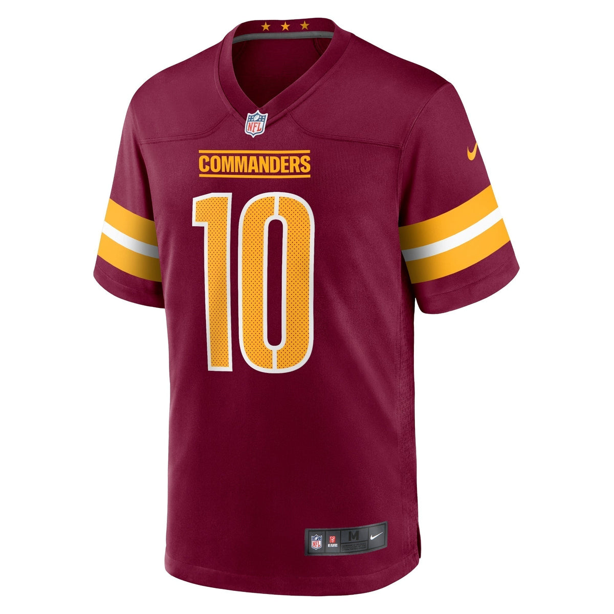 Curtis Samuel Washington Commanders Nike Game Jersey - Burgundy football jersey product view 2