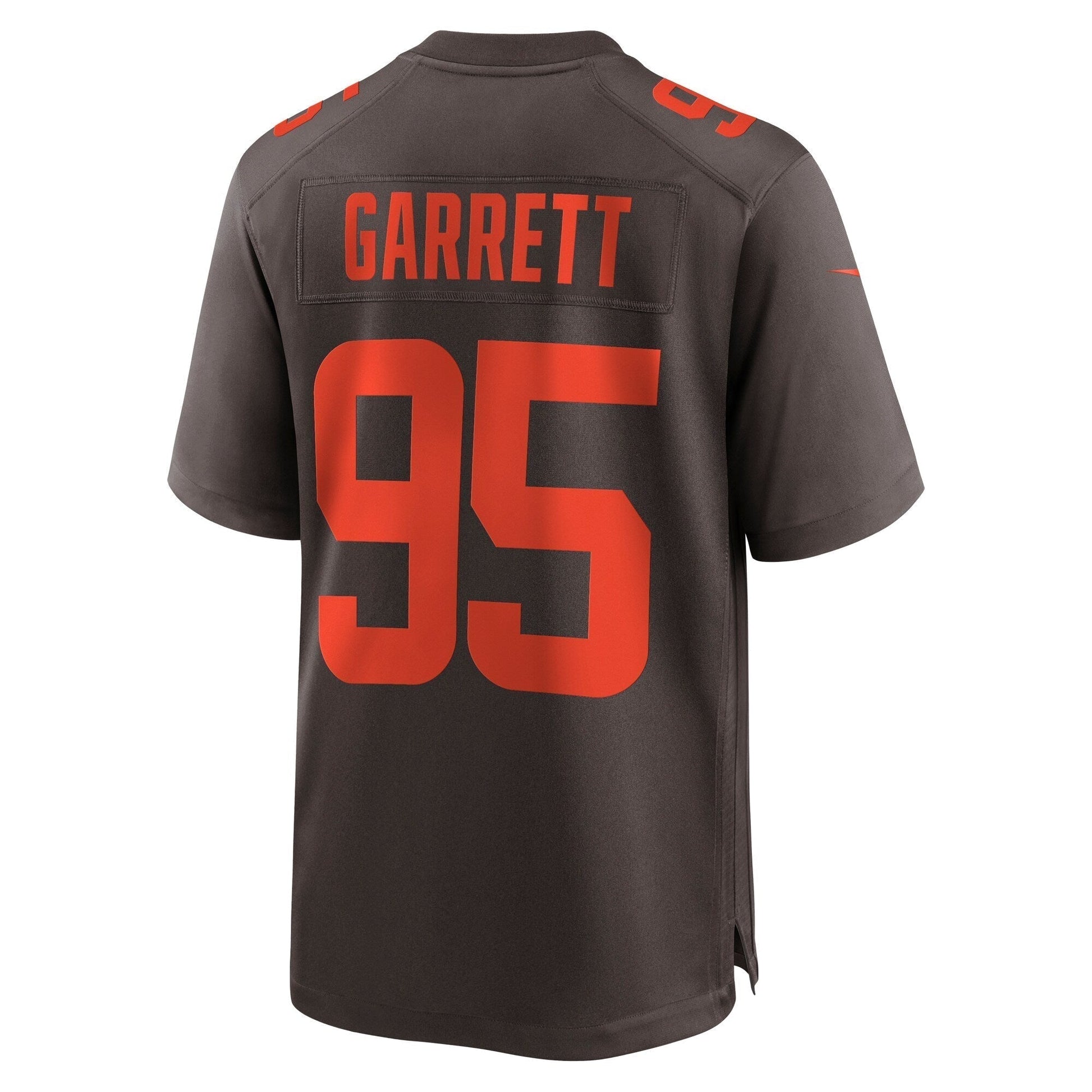 Myles Garrett Cleveland Browns Nike Alternate Game Jersey - Brown football jersey product view 3