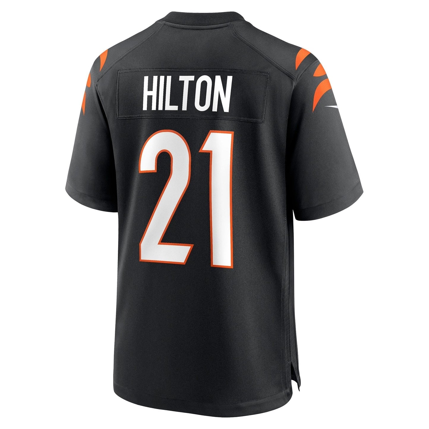 Mike Hilton Cincinnati Bengals Nike Game Jersey - Black football jersey product view 3