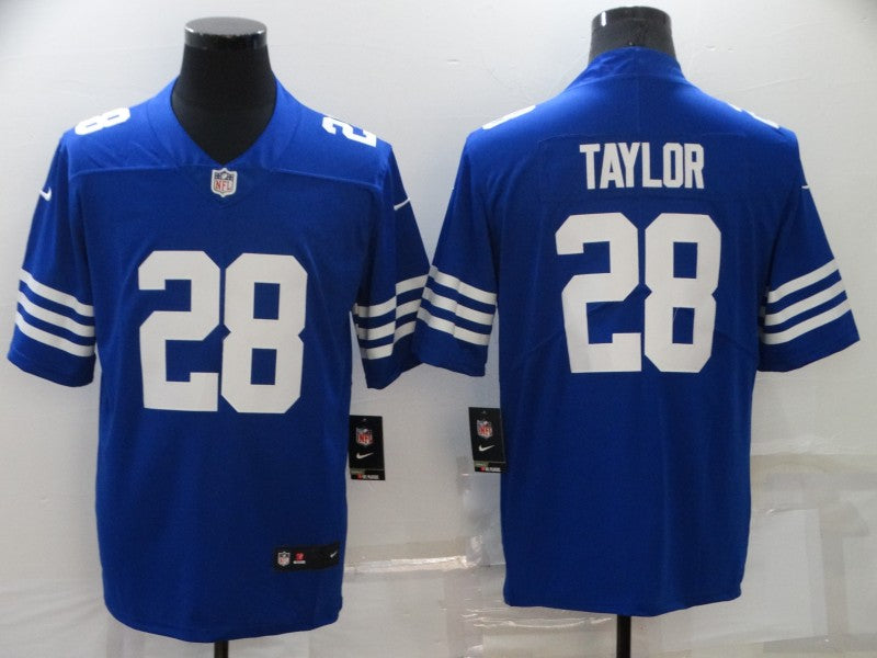 Men's Indianapolis Colts Jonathan Taylor #28 Blue Game Player Jersey1 football jersey product view 1