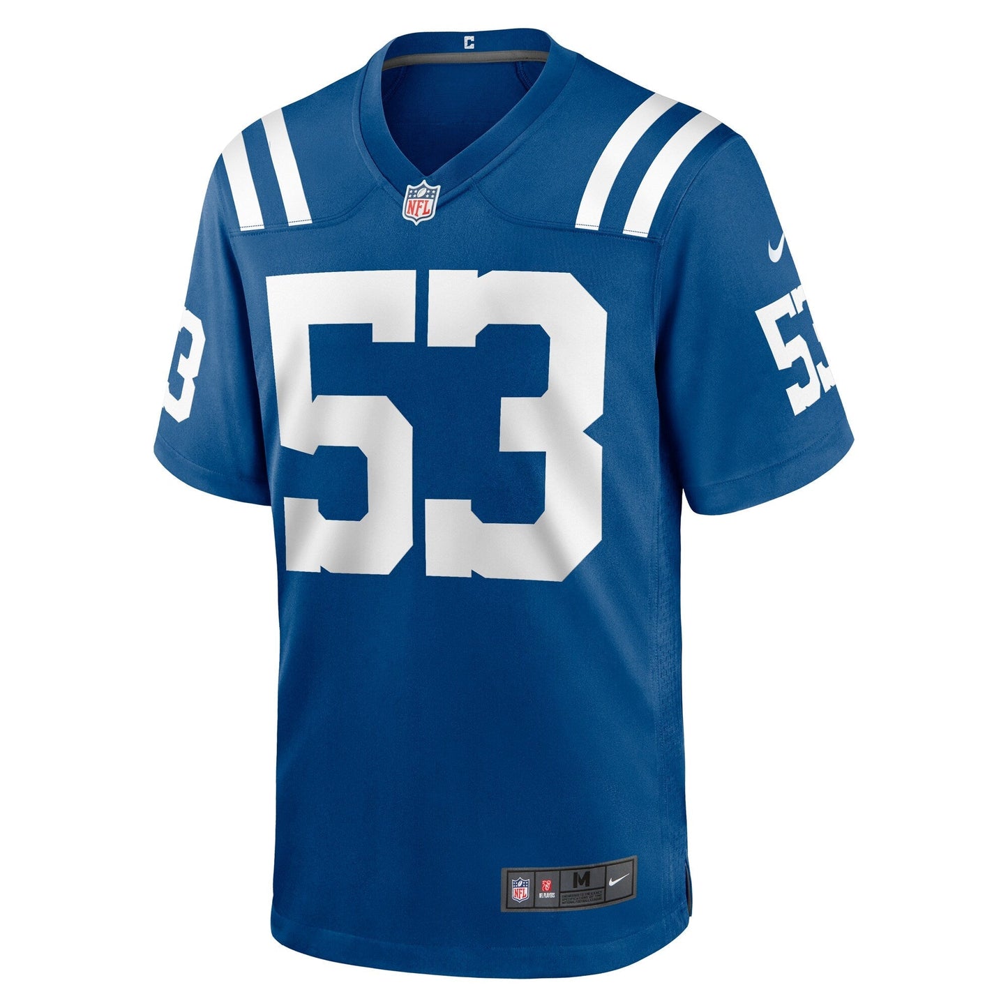 Isaiah Land Indianapolis Colts Nike Team Game Jersey - Royal football jersey product view 2