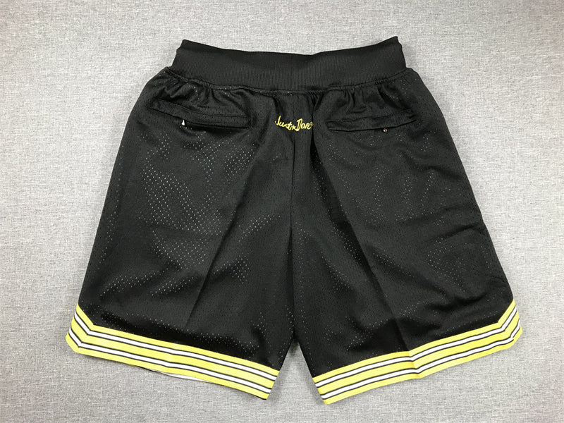 Men's Pittsburgh Steelers Black Pocket Shorts1 football jersey product view 2