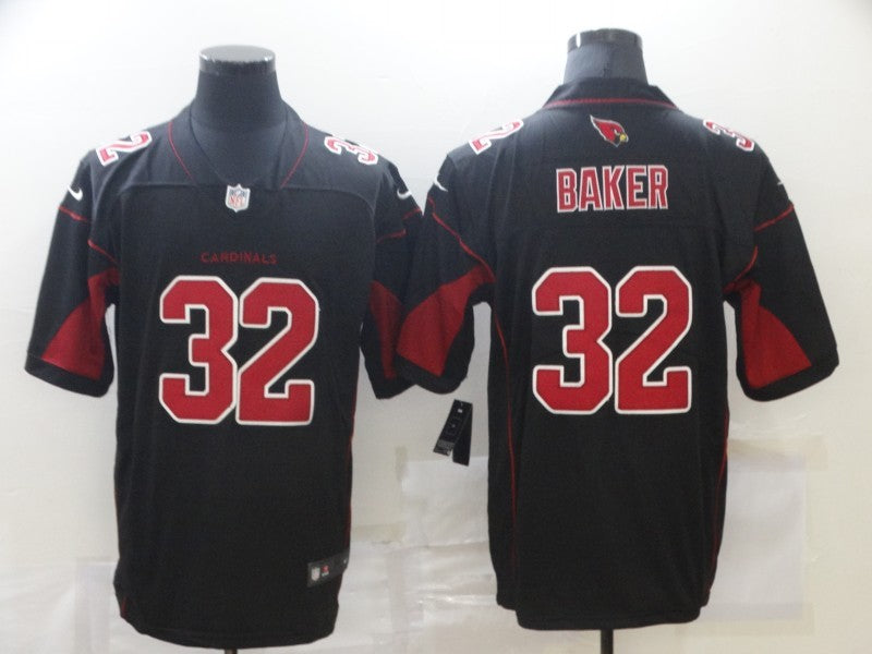 Men's Arizona Cardinals Budda Baker #32 Black Game Jersey1 football jersey product view 1