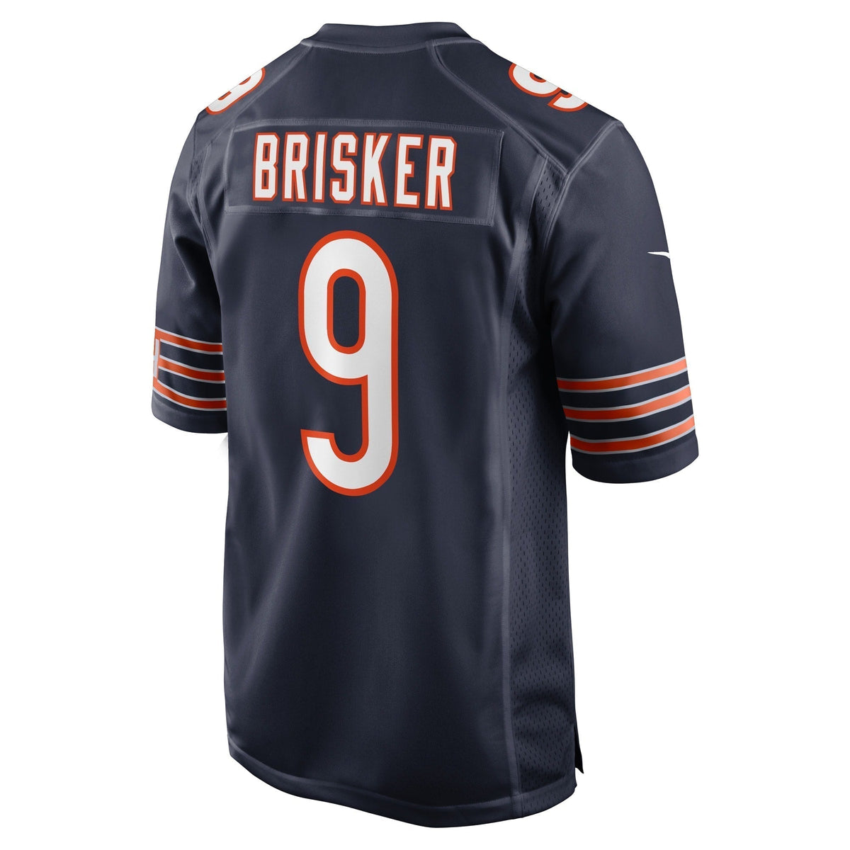 Jaquan Brisker Chicago Bears Nike Game Jersey - Navy football jersey product view 3
