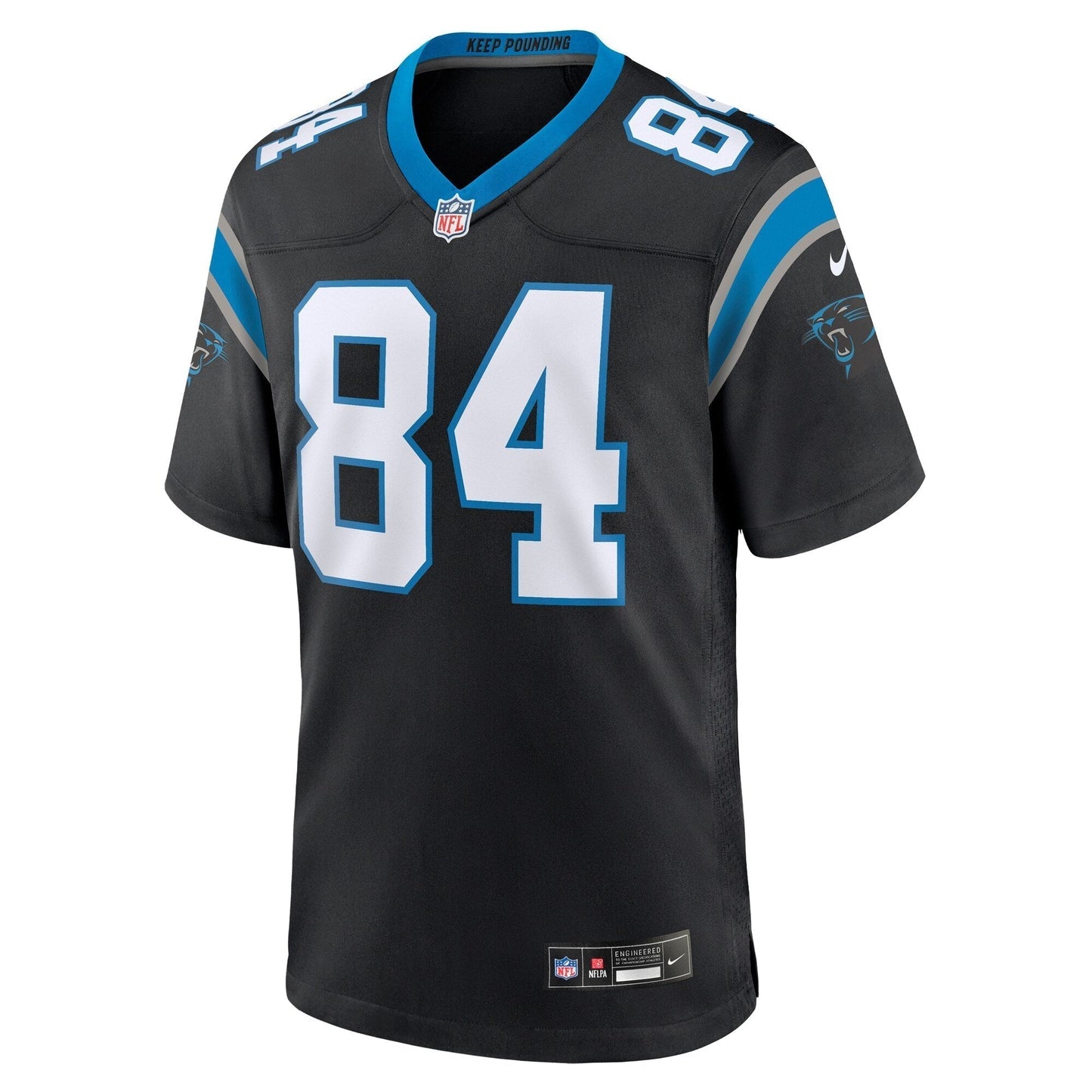Stephen Sullivan Carolina Panthers Nike Team Game Jersey - Black football jersey product view 2