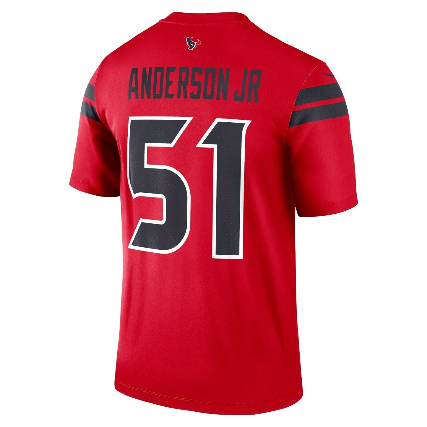 Will Anderson Jr. Houston Texans Nike Legend Jersey - Red football jersey product view 3