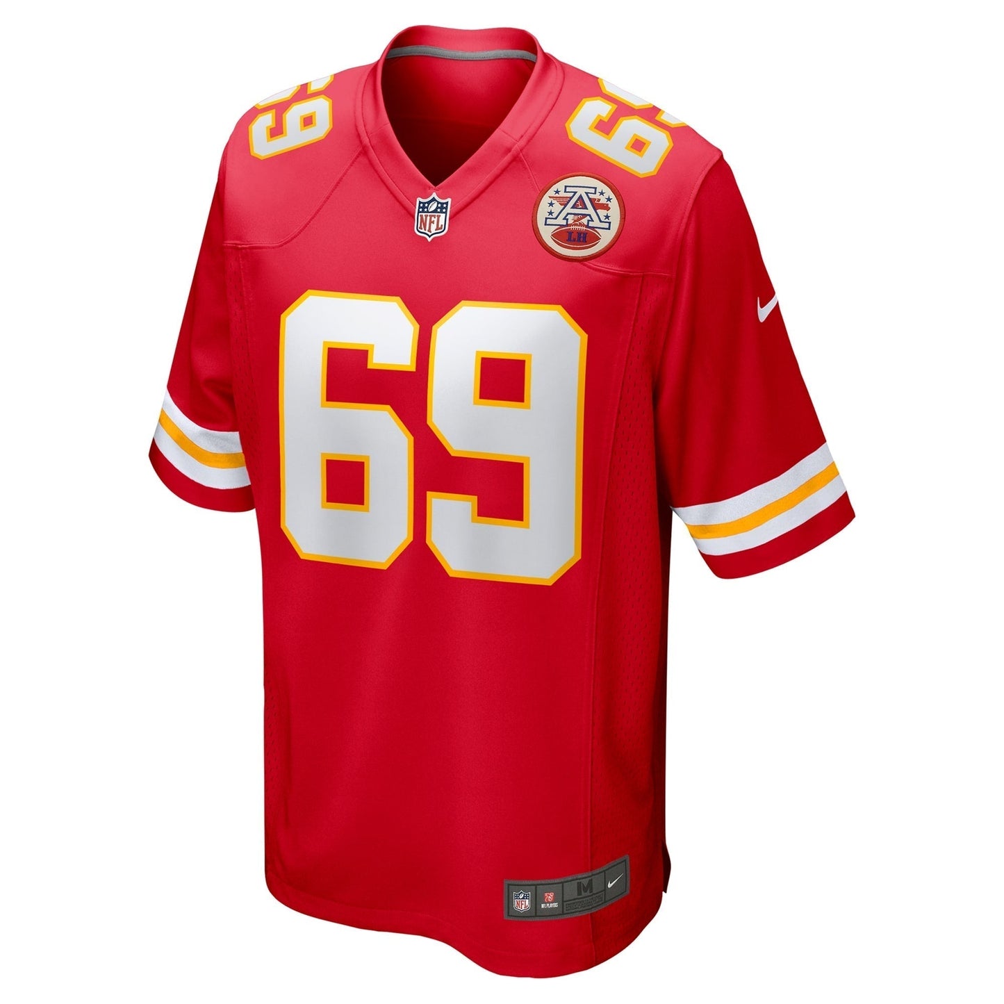 Mike Pennel Kansas City Chiefs Nike Game Jersey - Red football jersey product view 2