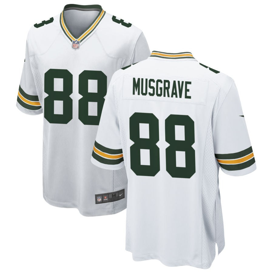 Luke Musgrave Green Bay Packers Jersey football jersey product view 1