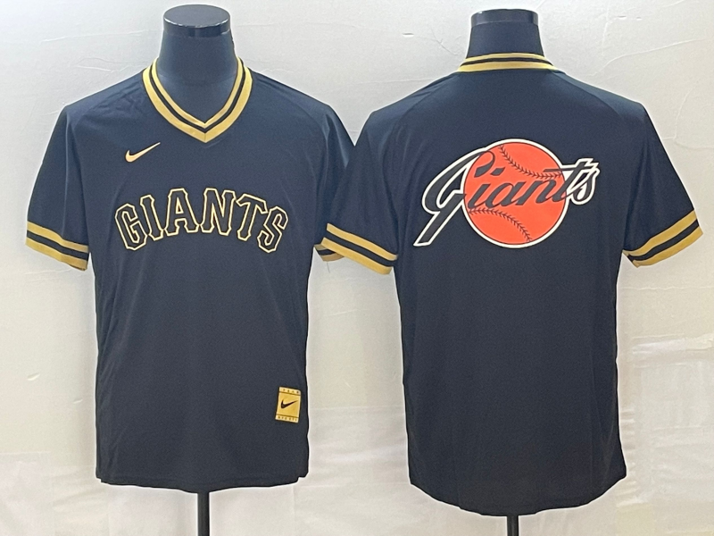 Men's San Francisco Giants Orange Authentic Replica Team Jersey baseball jersey product view 1