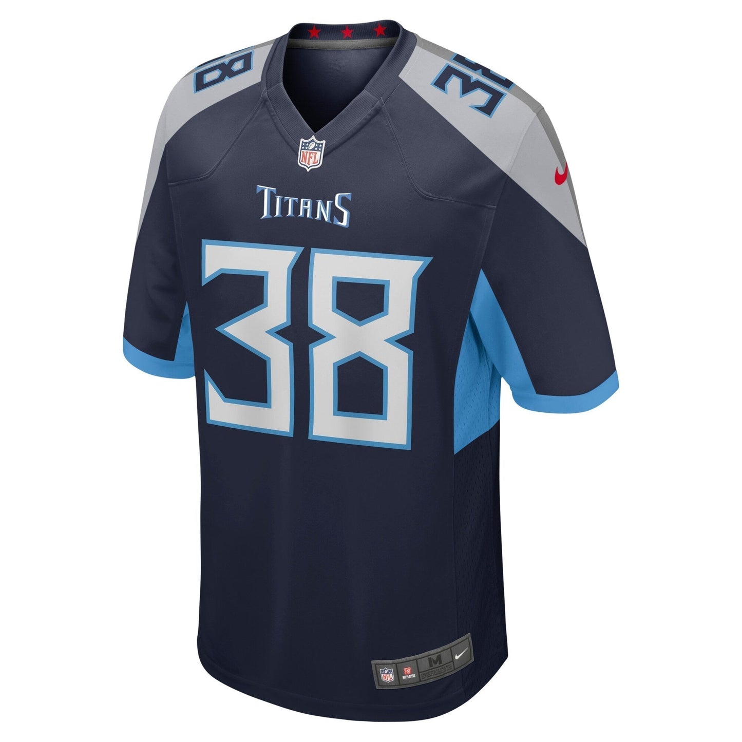 L'Jarius Sneed Tennessee Titans Nike Team Game Jersey - Navy football jersey product view 2