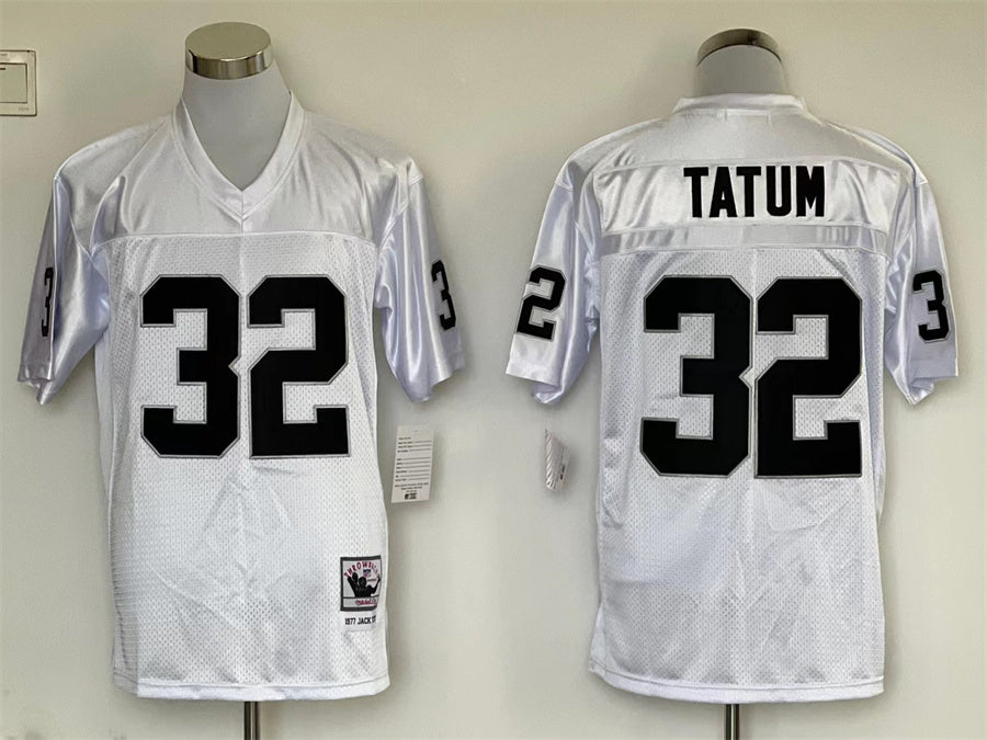 Men's Oakland Raiders Jack Tatum White Legacy Replica Jersey1 football jersey product view 1