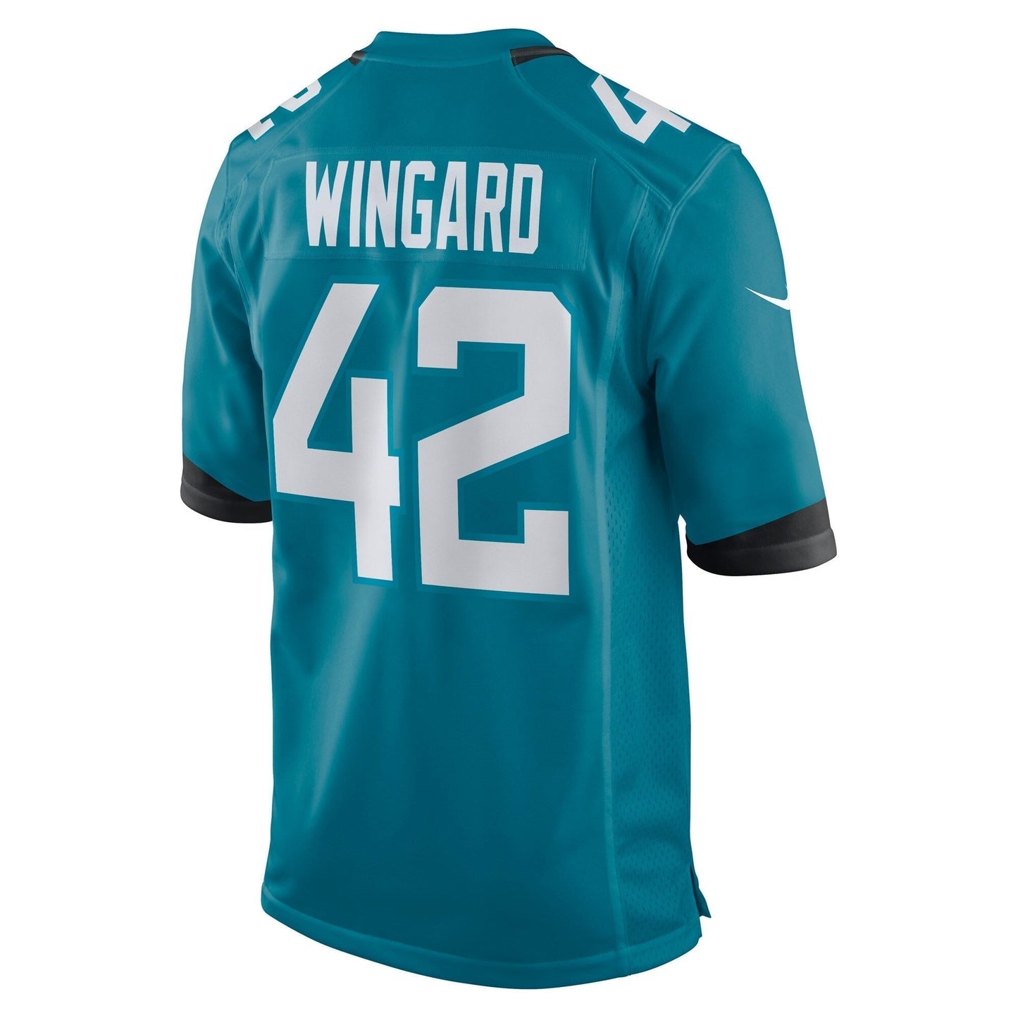 Andrew Wingard Jacksonville Jaguars Nike Game Jersey - Teal football jersey product view 3