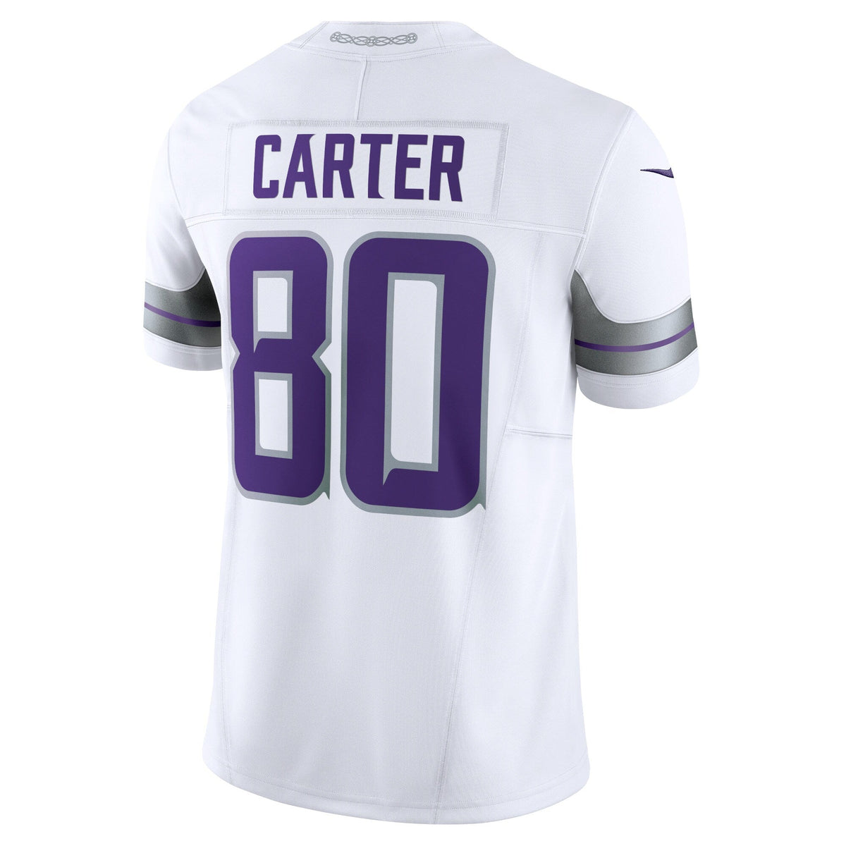 Cris Carter Minnesota Vikings Nike Alternate Vapor F.U.S.E. Retired Limited Jersey - White football jersey product view 3