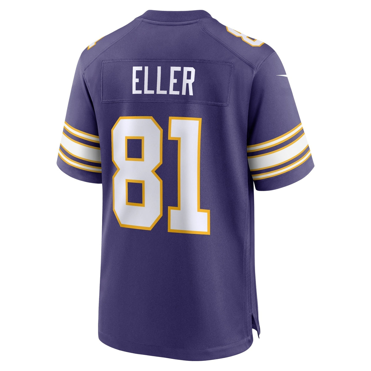 Carl Eller Minnesota Vikings Nike Classic Retired Jersey - Purple football jersey product view 3