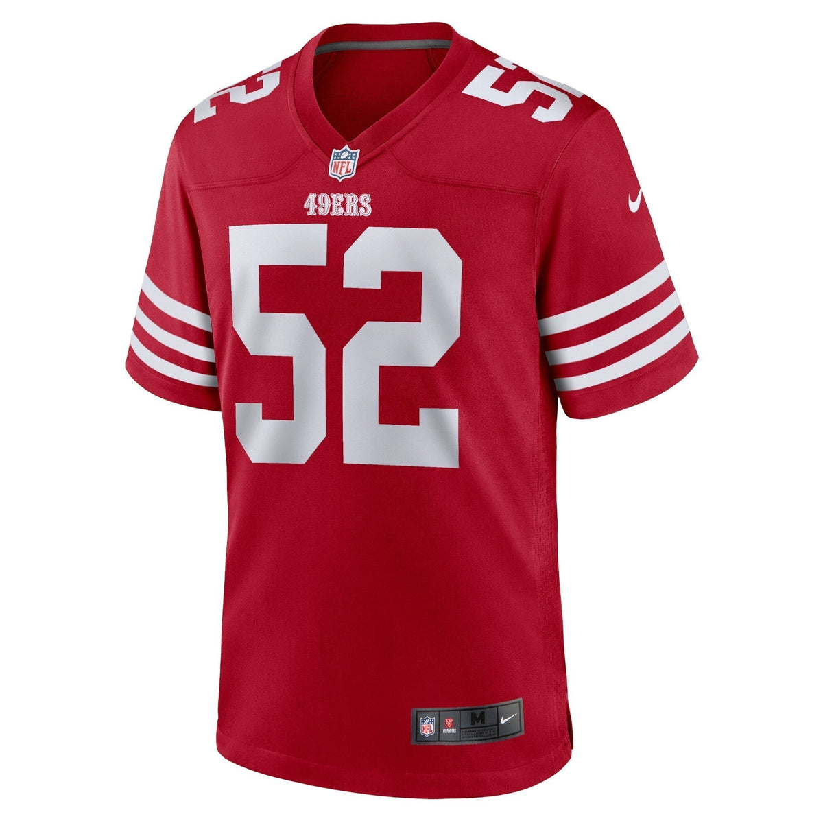 Patrick Willis San Francisco 49ers Nike Retired Game Jersey - Scarlet football jersey product view 2