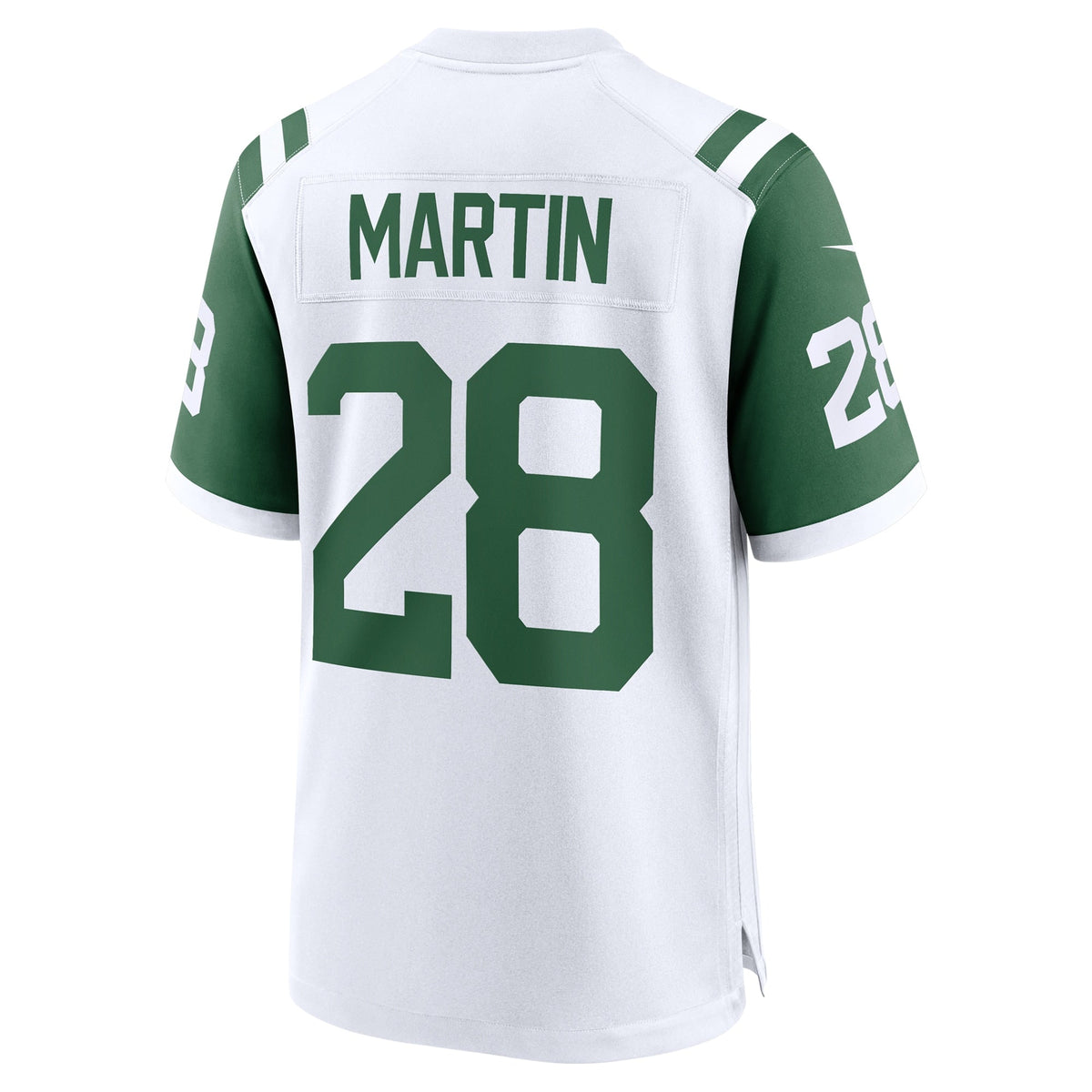 Curtis Martin New York Jets Nike Classic Alternate Retired Game Jersey - White football jersey product view 3