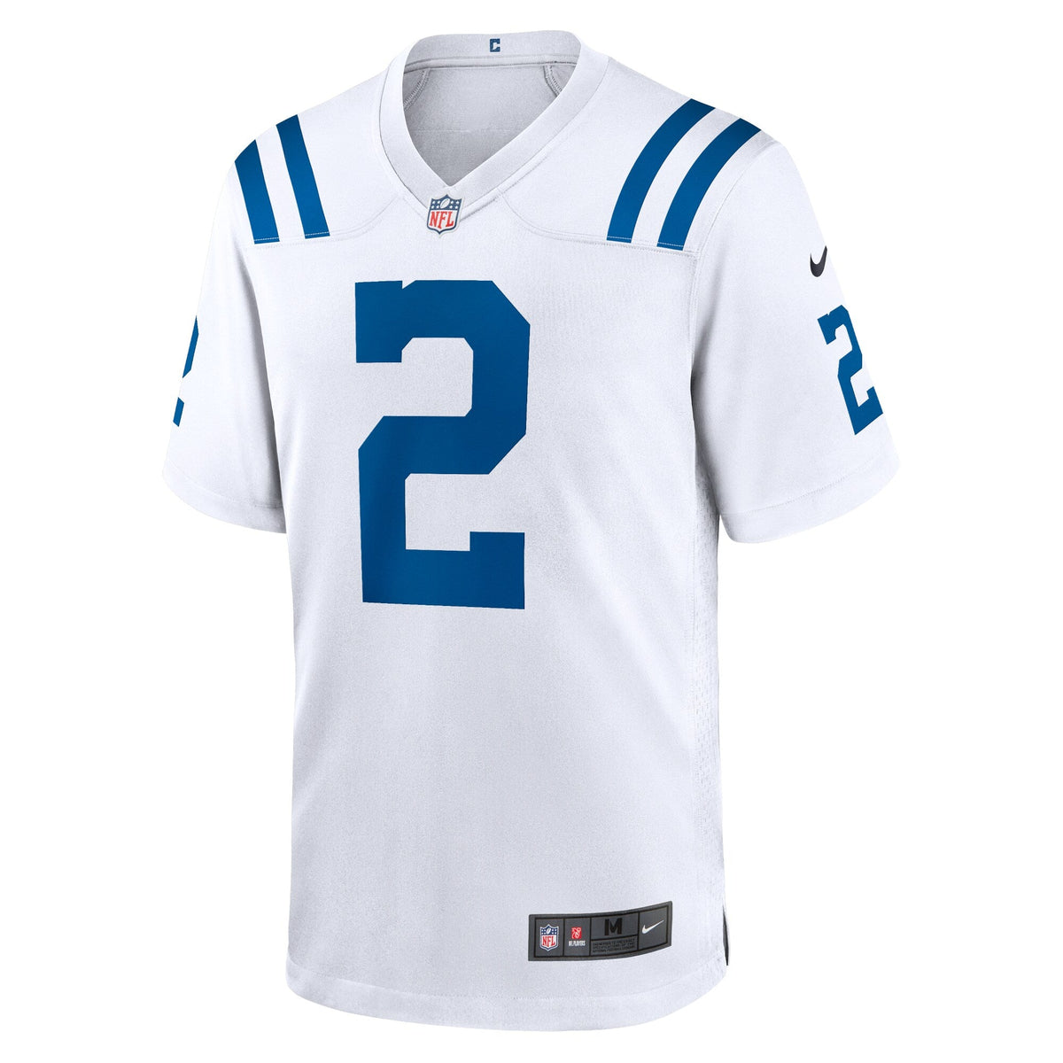 Carson Wentz Indianapolis Colts Nike Game Jersey - White football jersey product view 2