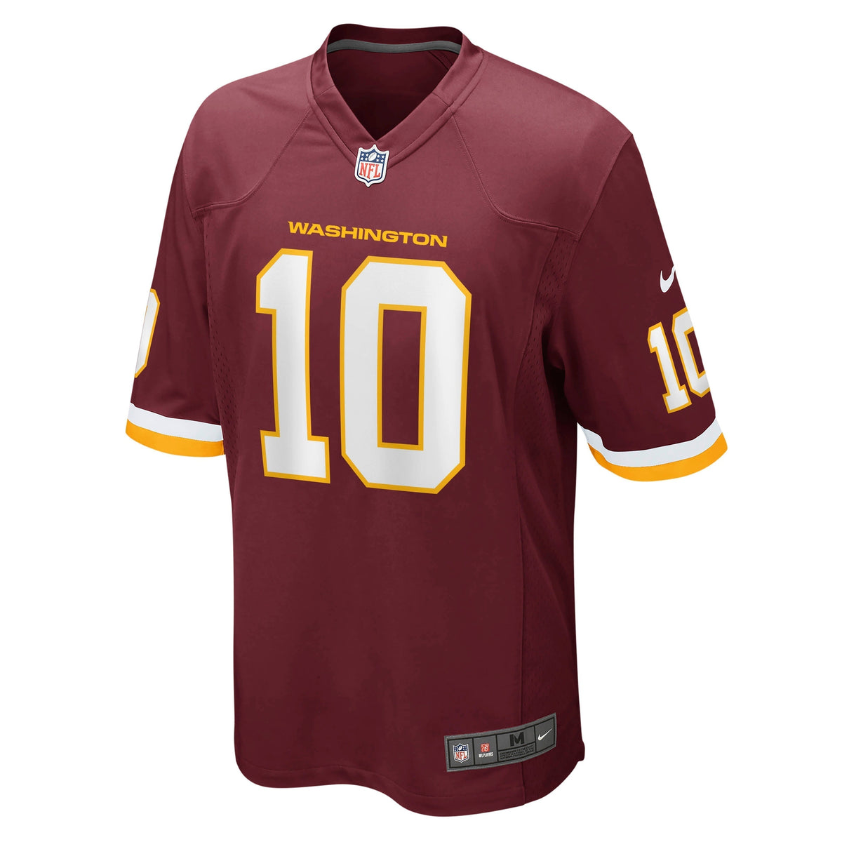 Curtis Samuel Washington Football Team Nike Game Jersey - Burgundy football jersey product view 2