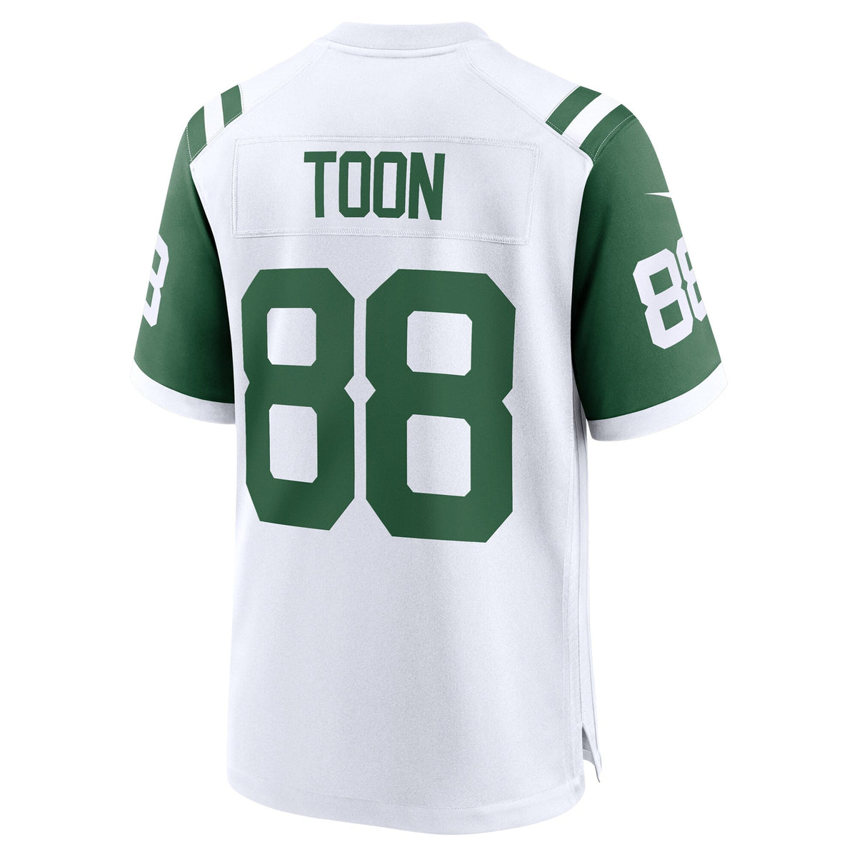 Al Toon New York Jets Nike Classic Alternate Retired Game Jersey - White football jersey product view 3
