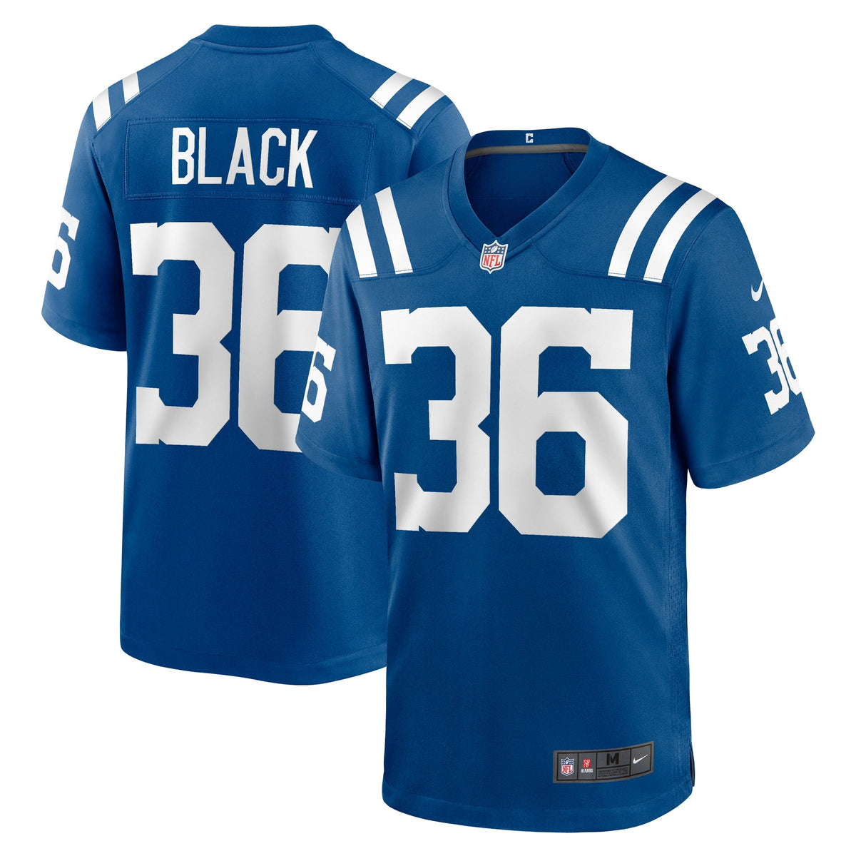Henry Black Indianapolis Colts Nike Team Game Jersey - Royal football jersey product view 1