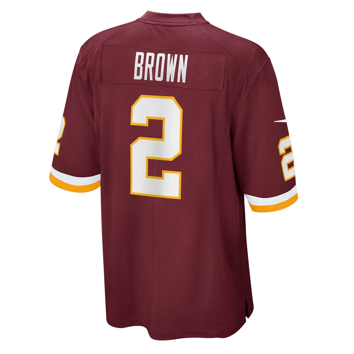 Dyami Brown Washington Football Team Nike Game Jersey - Burgundy football jersey product view 3