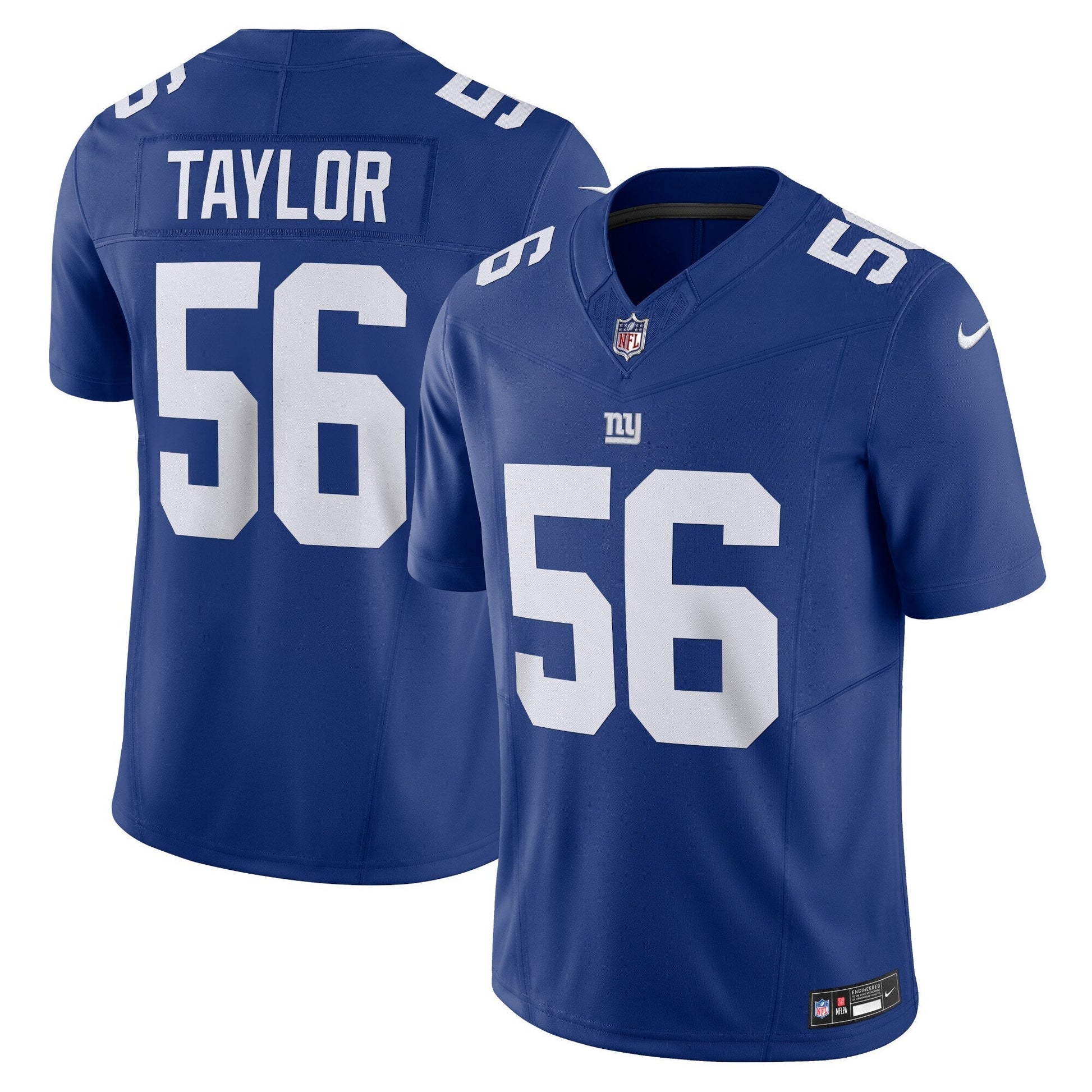 Lawrence Taylor New York Giants Nike Vapor F.U.S.E. Limited Jersey - Royal football jersey product view 1