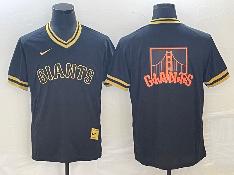 Men's San Francisco Giants Orange Authentic Replica Player Jersey1 baseball jersey product view 1