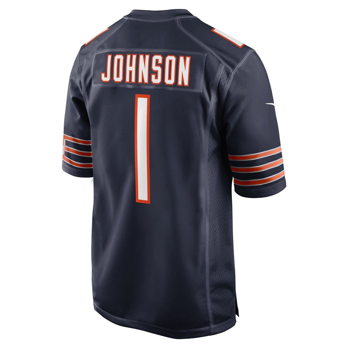 Jaylon Johnson Chicago Bears Nike Game Jersey - Navy football jersey product view 3