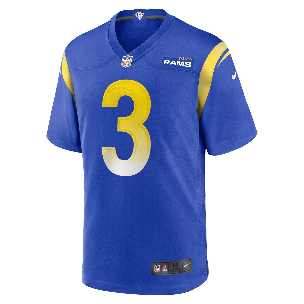 Cam Akers Los Angeles Rams Nike Game Jersey - Royal football jersey product view 2
