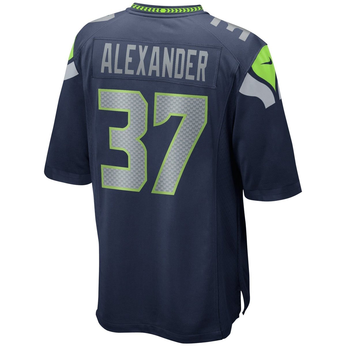 Shaun Alexander Seattle Seahawks Nike Game Retired Jersey - College Navy football jersey product view 3