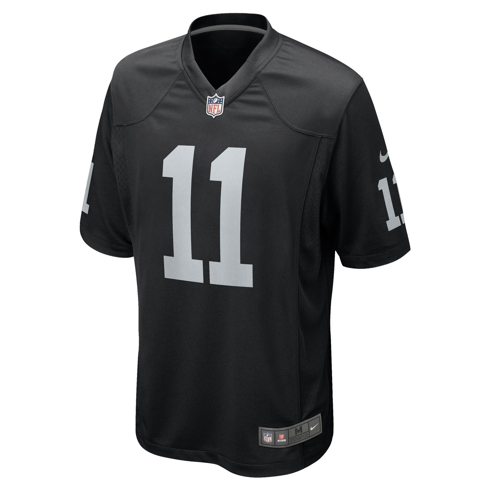 Tre Tucker Las Vegas Raiders Nike Team Game Jersey - Black football jersey product view 2