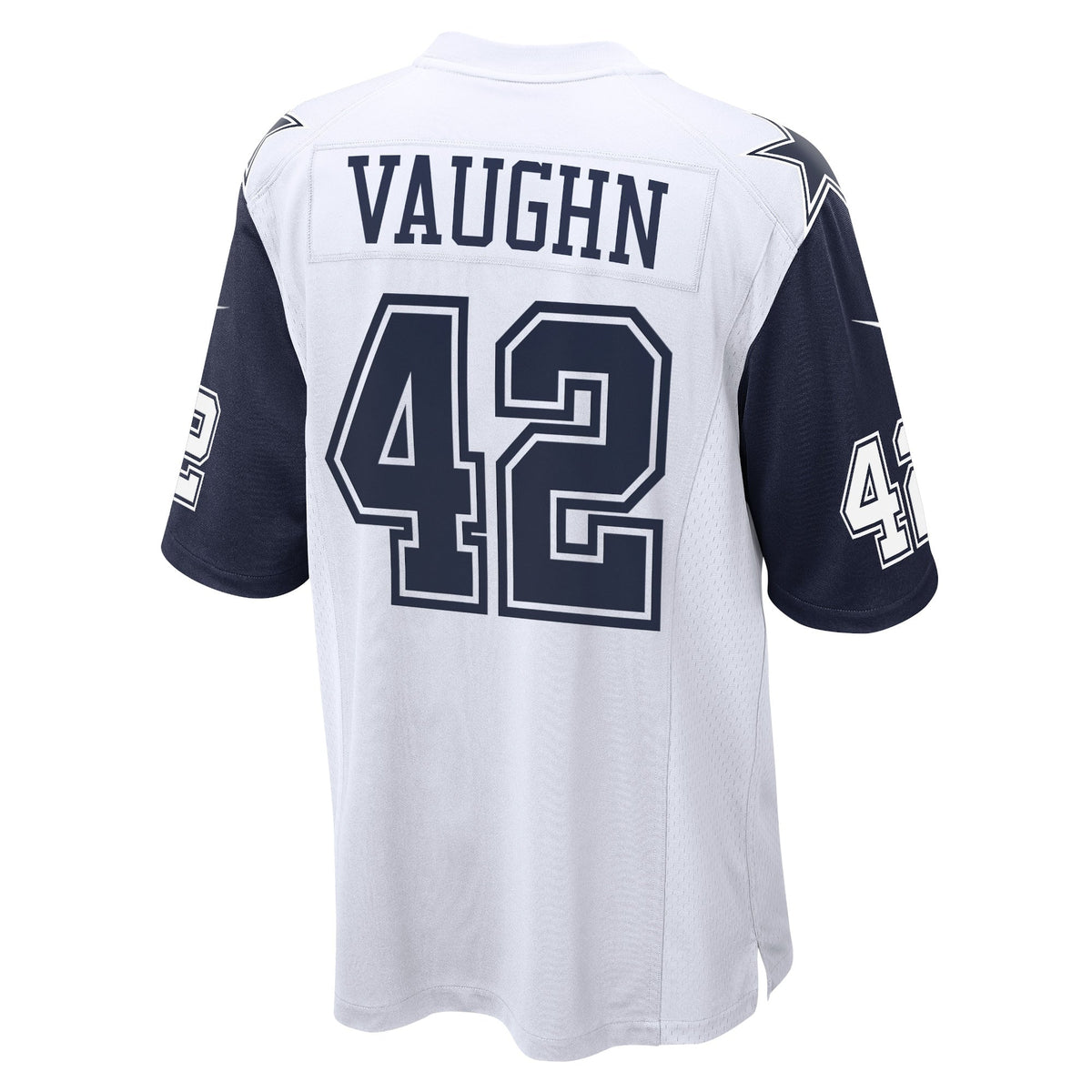 Deuce Vaughn Dallas Cowboys Nike Alternate Game Jersey - White football jersey product view 3