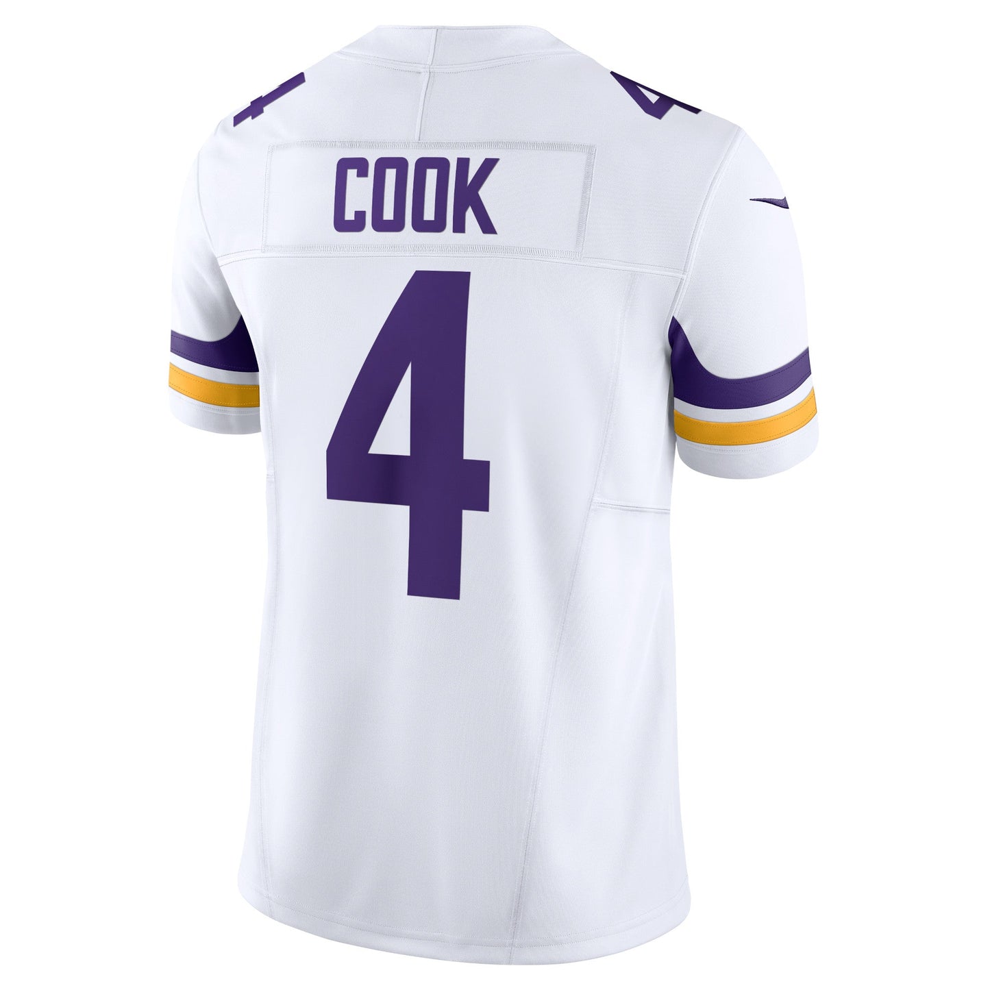 Dalvin Cook Minnesota Vikings Nike Vapor F.U.S.E. Limited Jersey - White football jersey product view 3