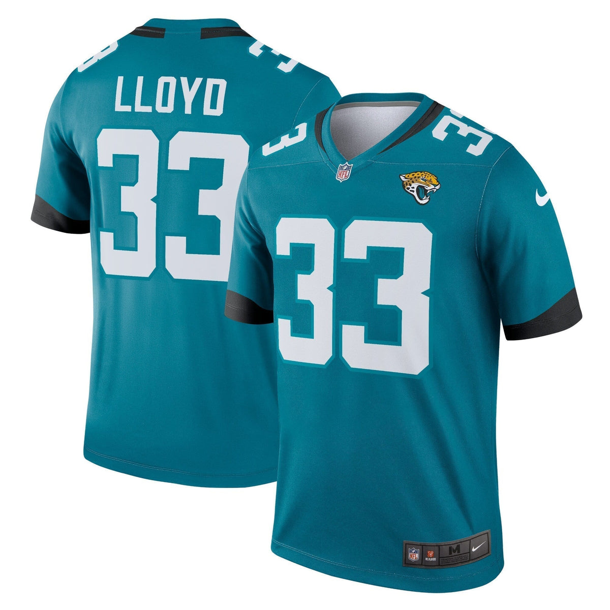 Devin Lloyd Jacksonville Jaguars Nike Legend Jersey - Teal football jersey product view 1