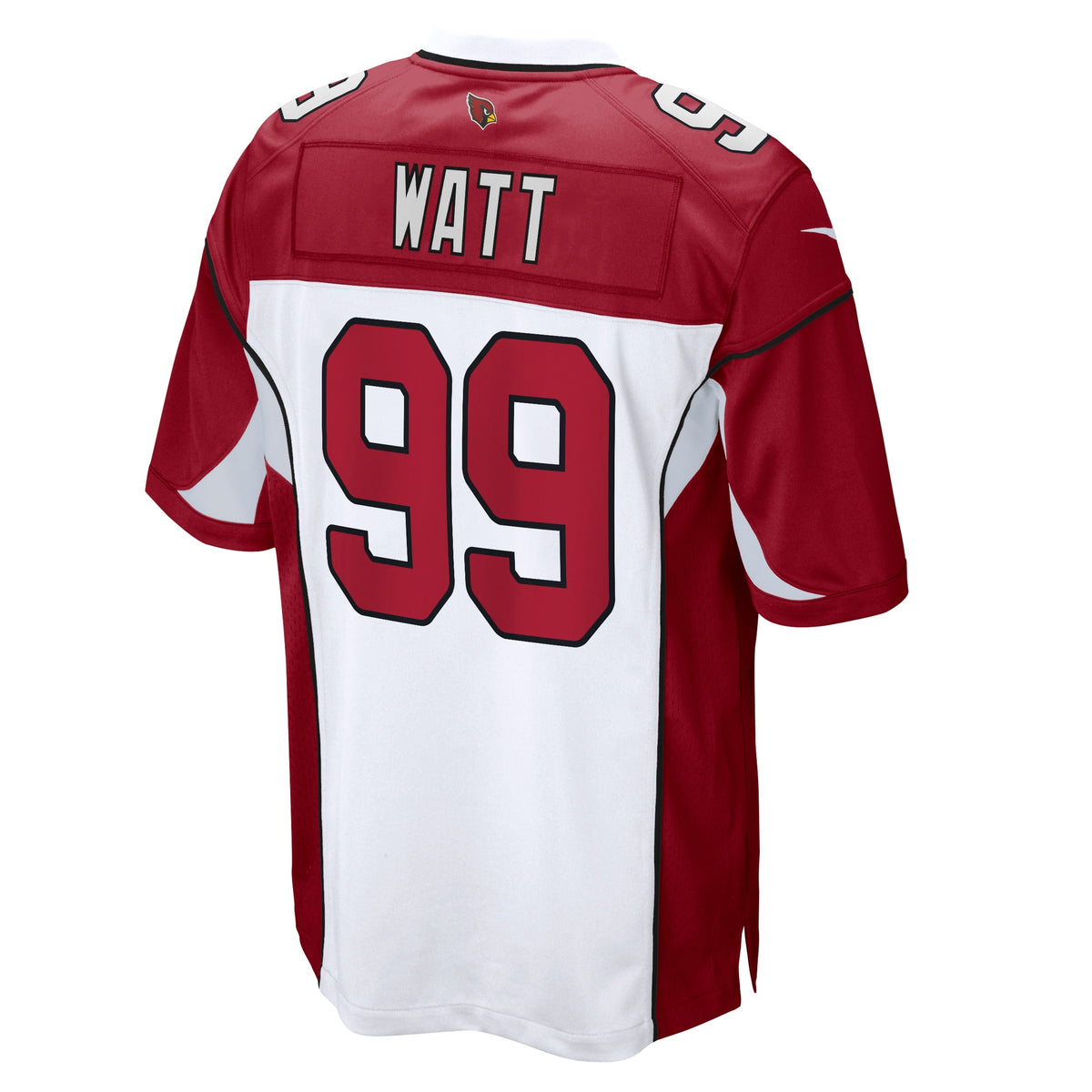 J.J. Watt Arizona Cardinals Nike Game Jersey - White football jersey product view 3