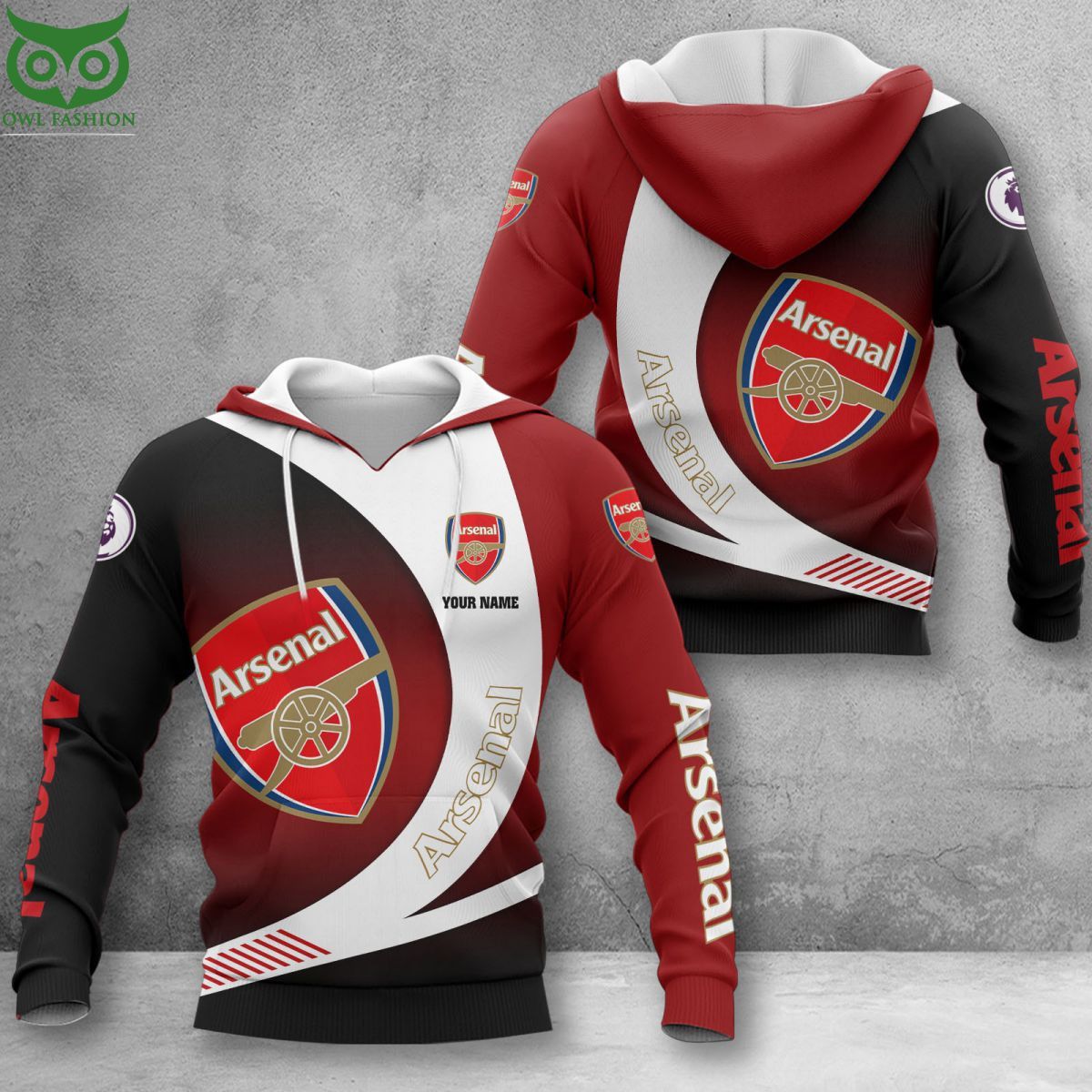 Arsenal F.C. Premier League - Adult & Kids T-Shirts, Sweatshirts & Hoodies apparel design preview 1