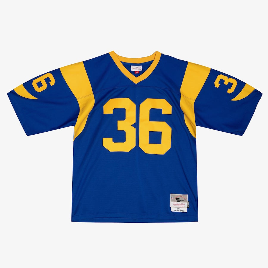 Men's Jerome Bettis Royal Los Angeles Rams 1994 Legacy Jersey football jersey product view 1