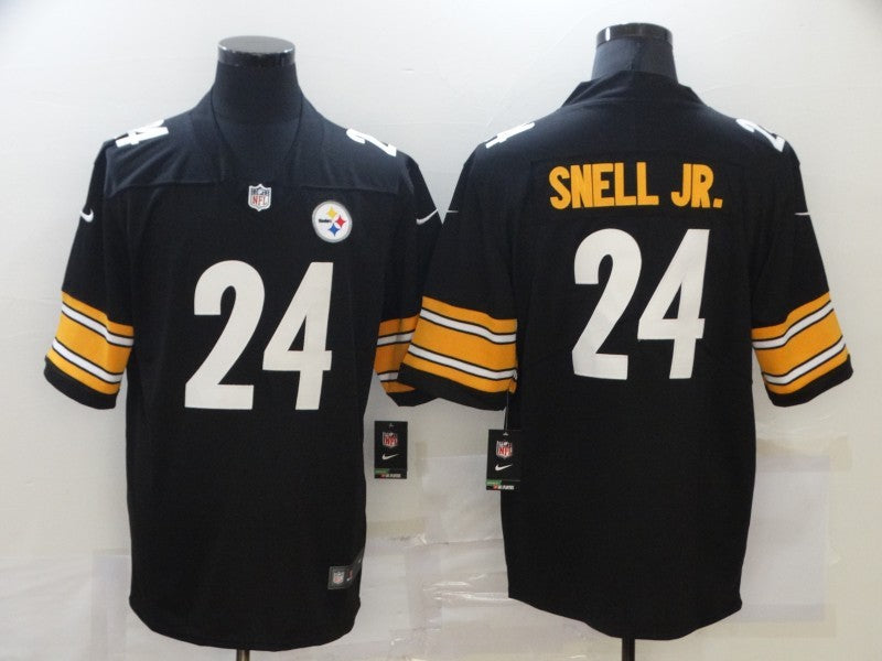 Men's Pittsburgh Steelers Benny Snell Jr. #24 Black Game Jersey1 football jersey product view 1