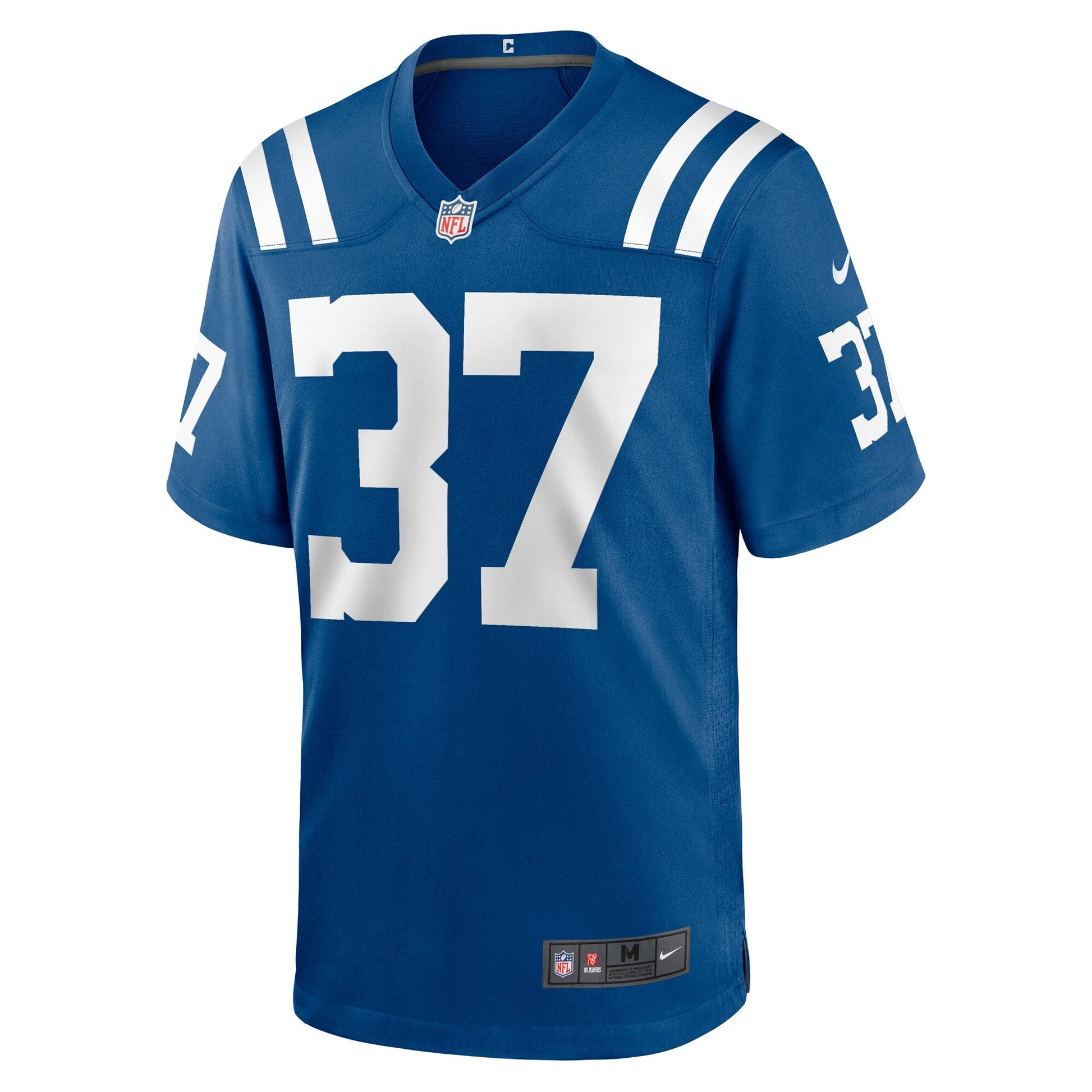 Isaac Taylor-Stuart Indianapolis Colts Nike Team Game Jersey - Royal football jersey product view 2
